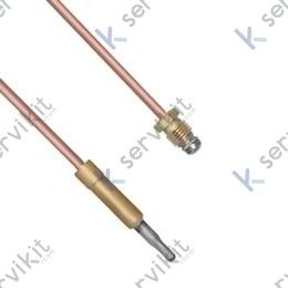 Termopar cabeza lisa m8x1 320mm