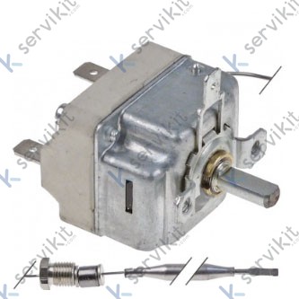 Termostato freidora industrial 90-180c 16a 250v