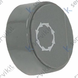 Botón negro ciclo 23mm lavavajillas Comenda