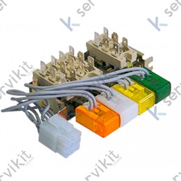 Botonera 4 pulsadores lavavajillas industrial