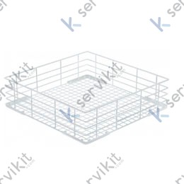 Cesta vasos lavavajillas 450x450x200mm alambre