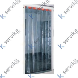 Cortina lamas 800x2000x2mm pvc