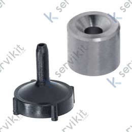 Filtro con contrapeso para tubo Ø4x6mm