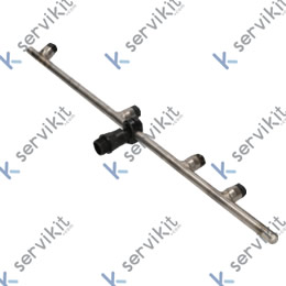 Giratorio aclarado inferior 455mm cromado