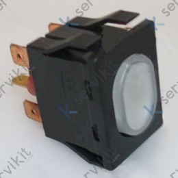 Interruptor lavavajillas Jemi cristal 30x22mm 230v