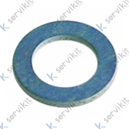junta plana fibra ø ext. 20mm int.ø 13mm espesor 2mm UE 1 pzs