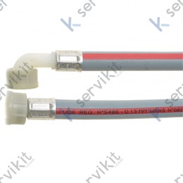 Manguera entrada agua gris 3-4 2m 90C lavado de vajilla