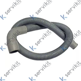 Manguera desagüe ø21/30mm 90ºc l:900mm