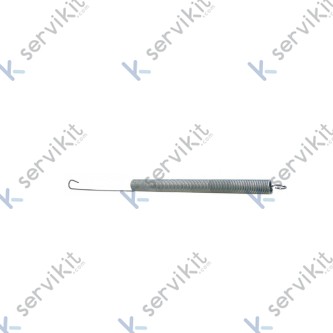 Muelle capota lavavajillas industria Ø35mm 865mm