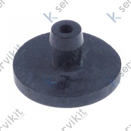 Pie goma negro lavavajillas Comenda