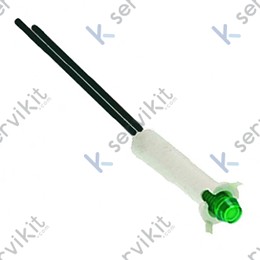 Piloto verde 6mm 230v lavavajillas