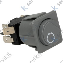 Pulsador ciclo 230v lavavajillas Comenda lbr-lbc