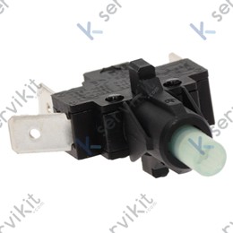 Pulsador lavavajillas unipolar 16a 250v