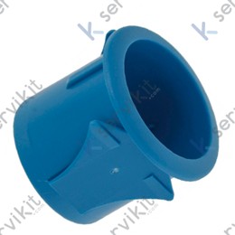 Cuerpo pulsador azul lavavajillas Ø21mm 25x25mm