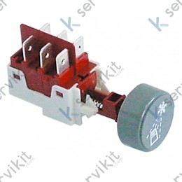 Pulsador aclarado-desagüe Elframo 230v 16a 2no