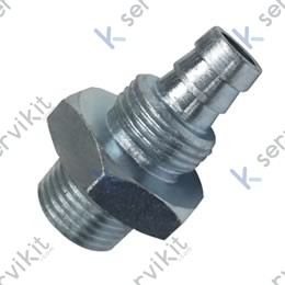 Racor sujeción brazo aclarado Linea Blanca Ø10mm 3-8