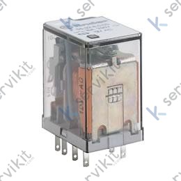 Relé 230V 10A 50/60Hz bipolar conmutado