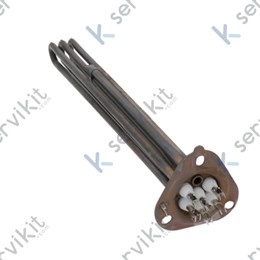 Resistencia lavavajillas 230v 8000w 384x32x35mm