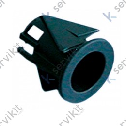 Soporte negro 16mm pulsador lavavajillas Aristarco (2 Uds)