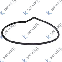 junta de tapa de bomba espesor 4x4mm UE 1 pzs con. 1 pz