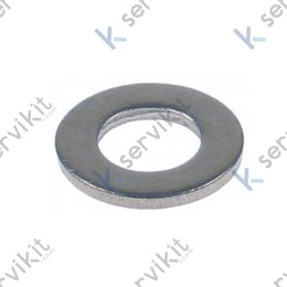 Arandela din 125 zn plana 10.5x21x2mm (25uds)