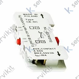 Contacto auxiliar para contactor 1NC 6A 500V