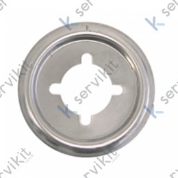 Embellecedor mando termostato cromado Imit