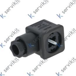 Enchufe tipo de conector DIN 43650A atornillado