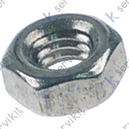 Tuerca Inox m4x10 din 934 (010 uds)