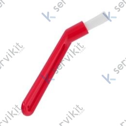 Cepillo de púas para cafetera de nylon para duchas color naranja