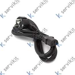 Clavija 3x1.5mm 2 metros + conector c13