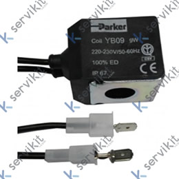 Bobina yb09 208-240v 60hz con cable ul