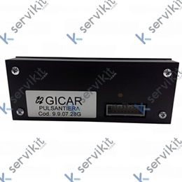 Botonera electronica Gicar 5 teclas 230v cafetera Expobar