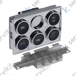 Botonera 5 teclas con soporte cafetera Iberital