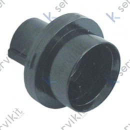 Casquillo negro mando vapor cafetera industrial