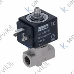 Electroválvula 3 vías 1/4 vapor