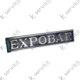 No hay imagen establecida Embellecedor logotipo Expobar frontal inferior