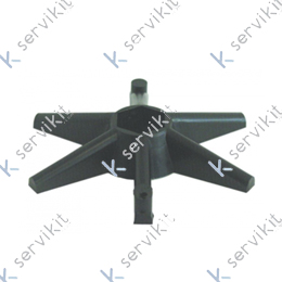 Estrella superior antigua molino de café Rossi