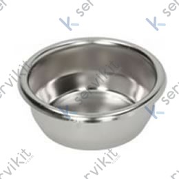 Filtro 2 cafés pastilla Ø60mm con bordón (2 uds)