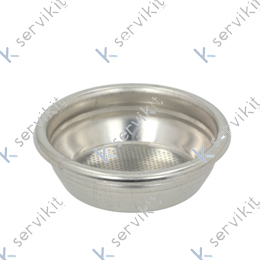 Filtro 2 cafés Ø60.8mm 14g sin bordon Rancilio para cafetera industrial