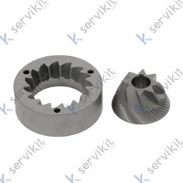 par de muelas PAREJA FRESAS MAZZER TRIF. CÓNICA DCH