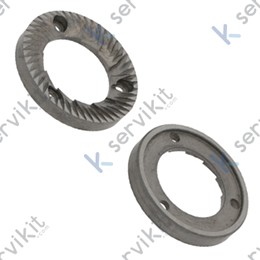 Muelas molino de cafe 635mm derecha