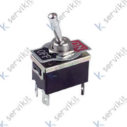 Interruptor palanca bipolar 10a 250v 12mm molino de café ortega
