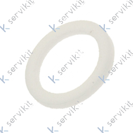 Junta teflón tubo vapor-agua Ø21x17x2mm cafetera industrial (010 uds) 