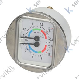 Manometro 2.5-15kg 1-8x1-8 60mm portofino cafetera Brasilia