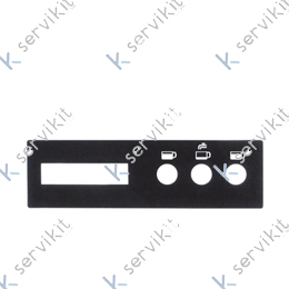 Membrana 3 pulsadores polaris cafetera Wega