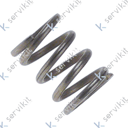 Muelle tubo vapor-agua Ø12x16.5mm cafetera Elektra