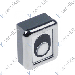 Pulsador azul led 30x22mm 230v agua agile cafetera Brasilia