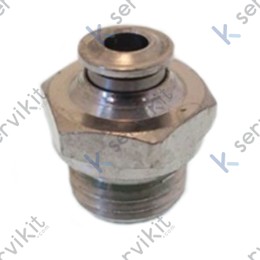 Racor automatico recto cafetera Expobar G1-4 M - tubo 4