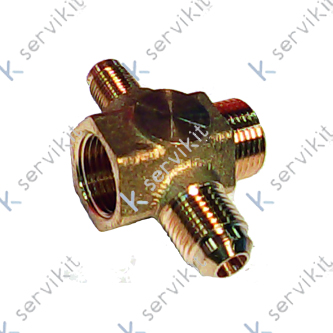 Racor 2 vias 3-8 mx3-8 h -1-8 m saex1-4 m sae de cafeteras